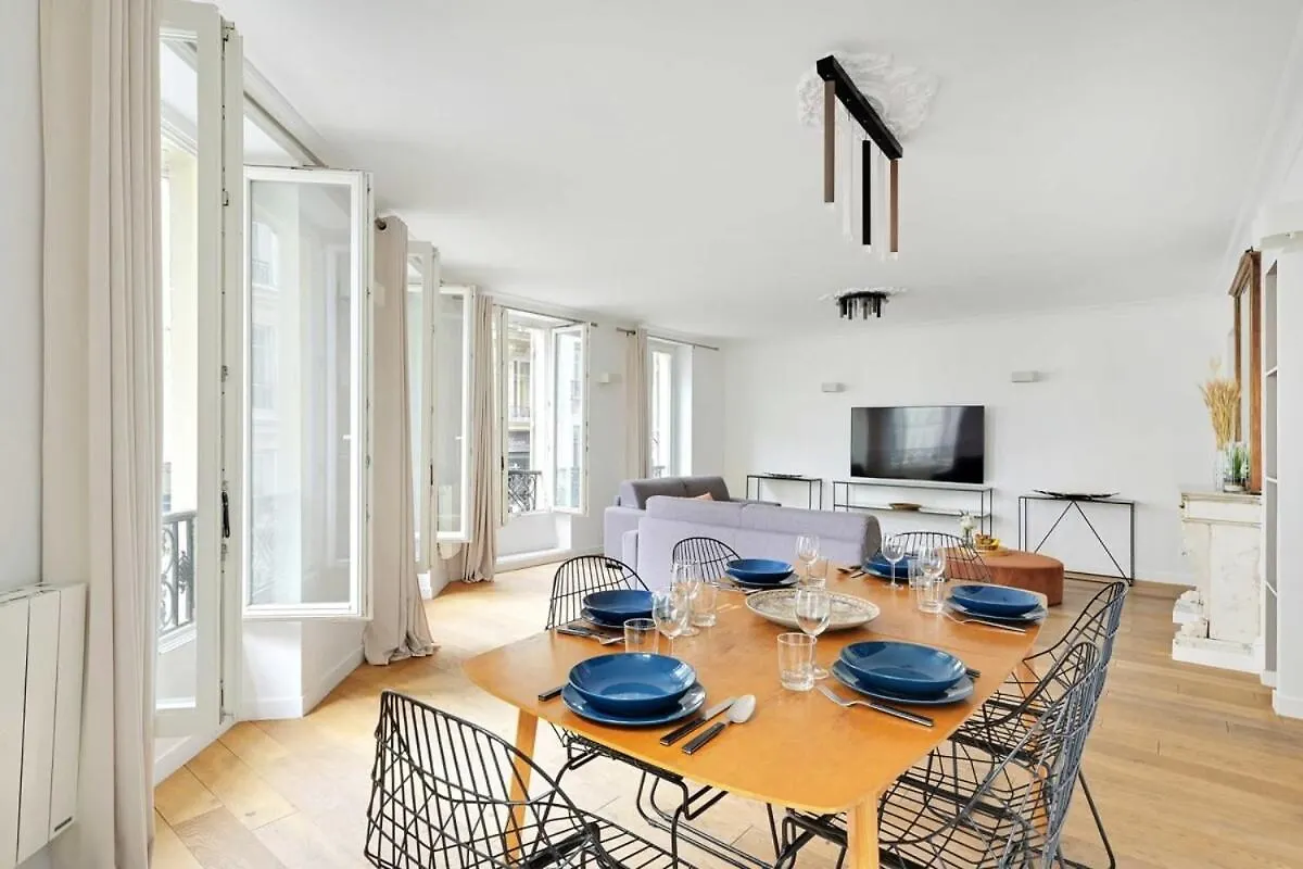 Apartmán Renovated And Modern 4Bd For 12 Guests Paříž
